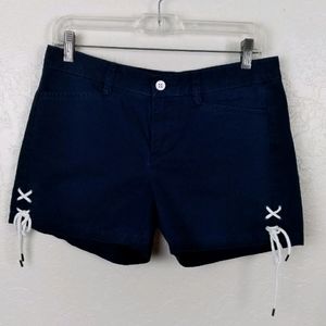 Tommy Hilfiger Side-Tie Chino Shorts Sz 4